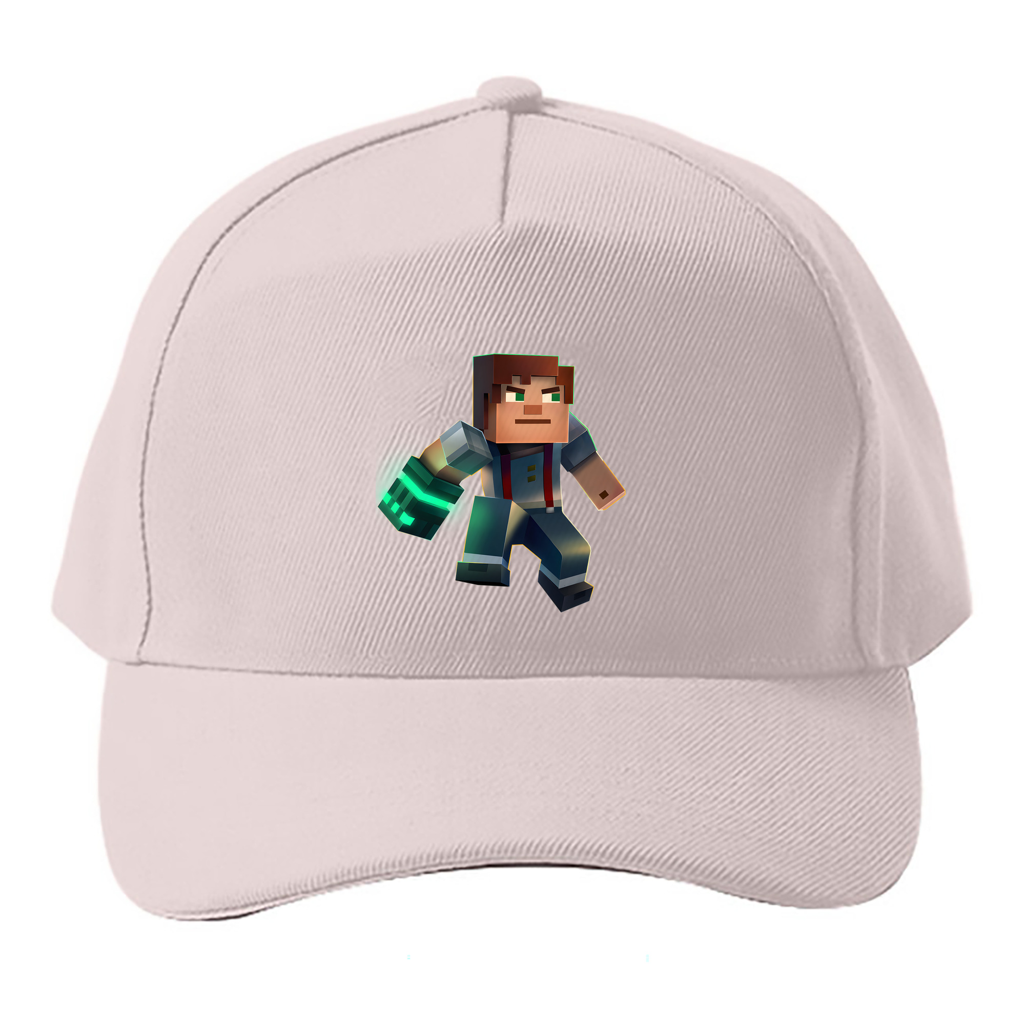 （画像用） マインクラフト ブロックの世界 Minecraft MC Block world ベースボールキャップ 綿100％ 男女兼用 帽子 スポーツ